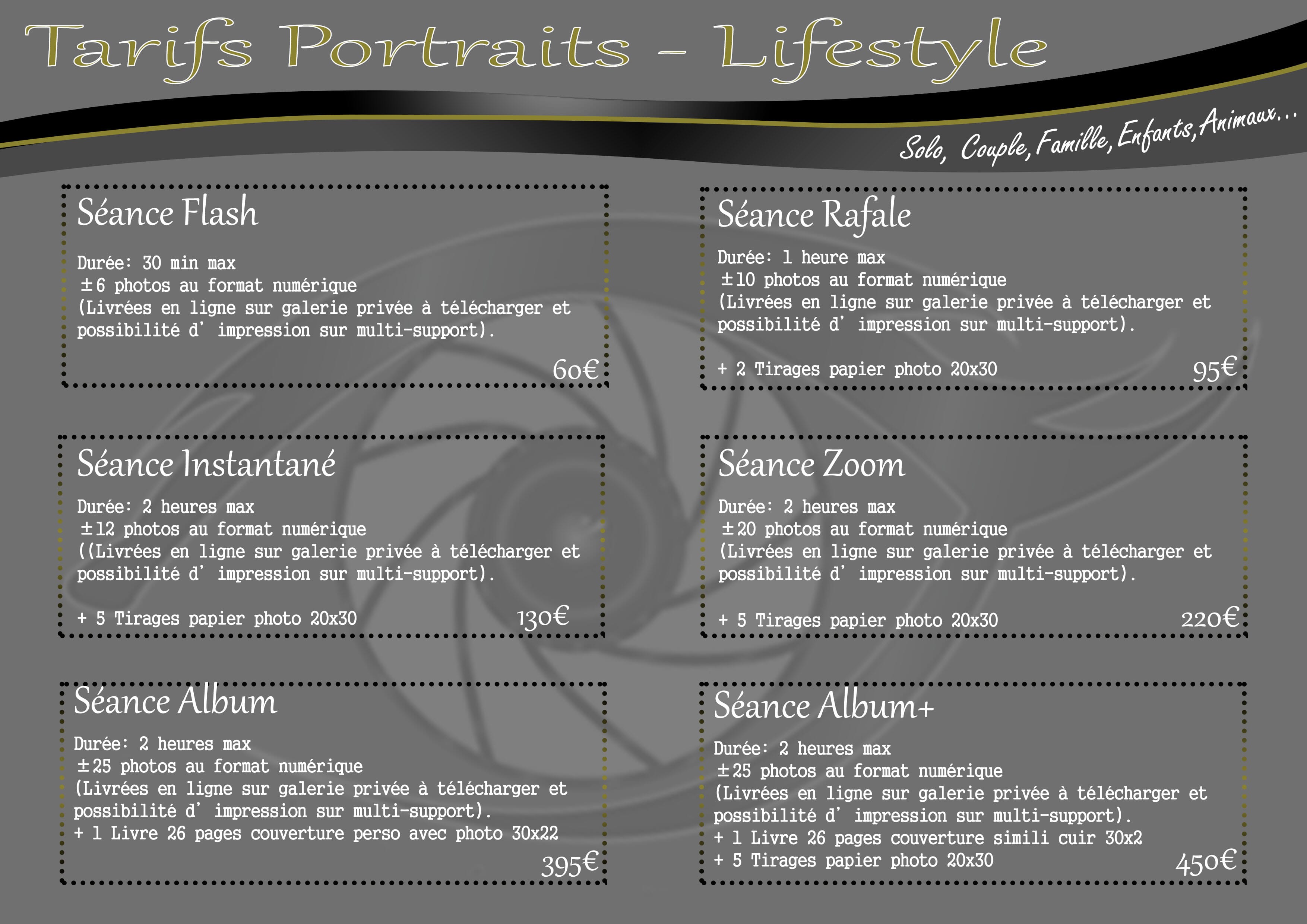 001 – Tarifs Clasiques 2017 avec tarifs